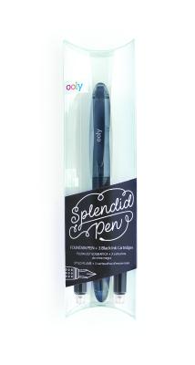 Splendid Fountain Pen - Black (4 PC Set) By Ooly (Created by) Cover Image