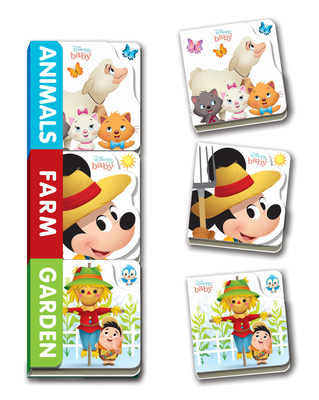 Disney Baby: Animals, Farm, Garden (Teeny Tiny Books) By Disney Books Cover Image