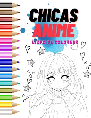 girl 09 from anime coloring page
