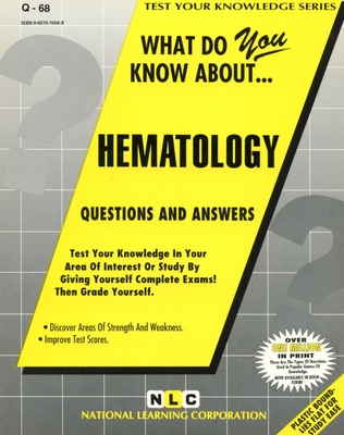 HEMATOLOGY: Passbooks Study Guide (Test Your Knowledge Series (Q)) Cover Image