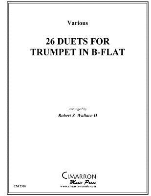 26 Duets for Trumpets in B-Flat Cover Image