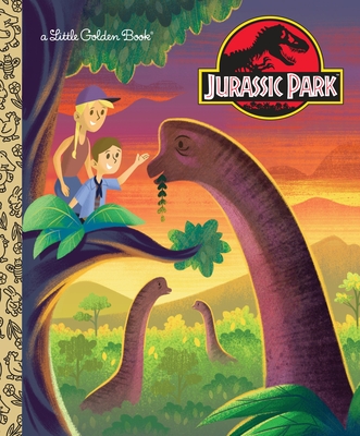 Jurassic Park Little Golden Book (Jurassic Park) By Arie Kaplan, Josh Holtsclaw (Illustrator) Cover Image