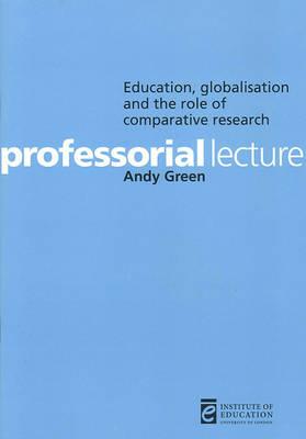 Education, Globalization and the Role of Comparative Research [op] Cover Image