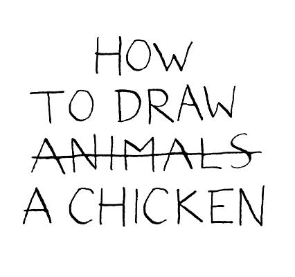 Cover for How to Draw a Chicken