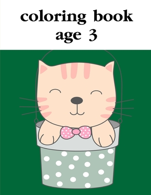 Coloring Book Age 3: Super Cute Kawaii Animals Coloring Pages By J. K. Mimo Cover Image