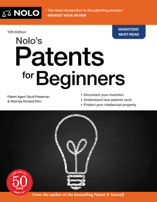 Nolo's Patents for Beginners Cover Image