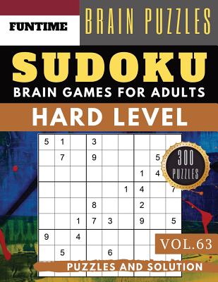 Hard Sudoku: Jumbo 300 SUDOKU hard to extreme puzzle books with answers brain games for adults Activity book (hard sudoku puzzle bo By Jenna Olsson Cover Image