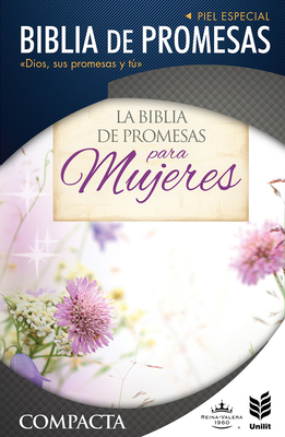 Biblia de Promesas / Compacta/ Piel Especial/ Floral Cover Image