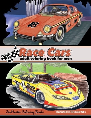 Download Race Cars Adult Coloring Book For Men Men S Coloring Book Of Race Cars Muscle Cars And High Performance Vehicles Paperback Newtown Bookshop