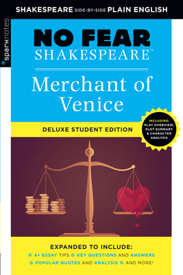 Merchant of Venice: No Fear Shakespeare Deluxe Student Edition: Volume 5 (Sparknotes No Fear Shakespeare) Cover Image