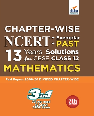 Chapter-wise NCERT + Exemplar + PAST 13 Years Solutions for CBSE Class 12 Mathematics 7th Edition Cover Image