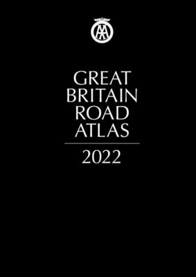 Great Britain Road Atlas Lthr 2022 By AA Publishing Cover Image