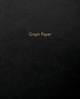 Graph Paper: Executive Style Composition Notebook - Elegant Black Leather Style, Softcover - 7.5 x 9.25 - 100 pages (Office Essenti By Birchwood Press Cover Image
