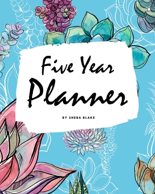 5 Year Planner - 2020-2024 (8x10 Softcover Monthly Planner) Cover Image