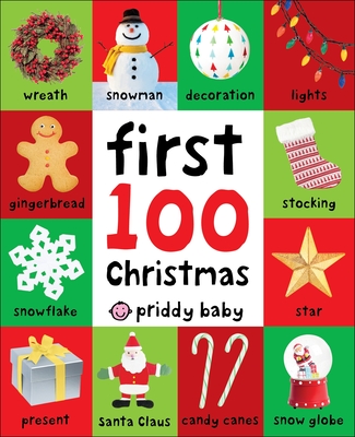 First 100 Christmas Words By Roger Priddy Cover Image