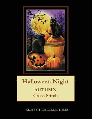 Halloween Night: Autumn Cross Stitch Pattern By Kathleen George, Cross Stitch Collectibles Cover Image