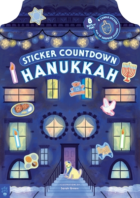 Sticker Countdown: Hanukkah By Odd Dot, Sarah Green (Illustrator) Cover Image