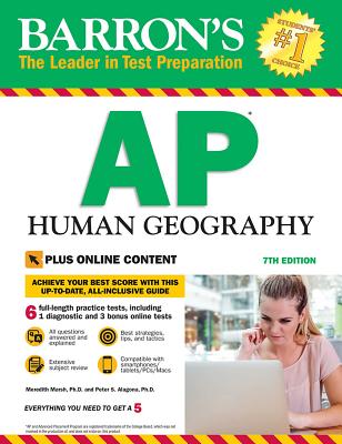 Barron's AP Human Geography with Online Tests (Barron's Test Prep) Cover Image