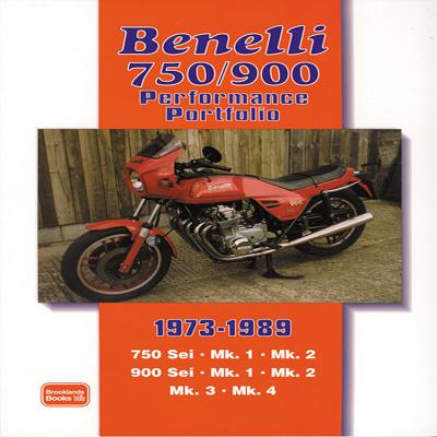 Benelli 750/900 Performance Portfolio 1973-1989 Cover Image