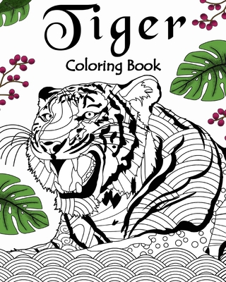 tiger mandala coloring pages