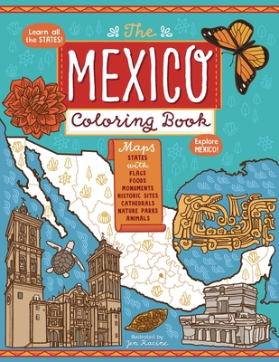 The Mexico Coloring Book Cover Image