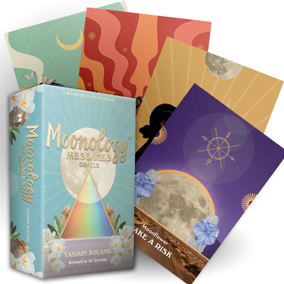 Moonology™ Messages Oracle: A 48-Card Deck and Guidebook Cover Image