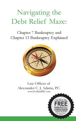 Navigating the Debt Relief Maze: Chapter 7 Bankruptcy and Chapter 13 Bankruptcy Cover Image