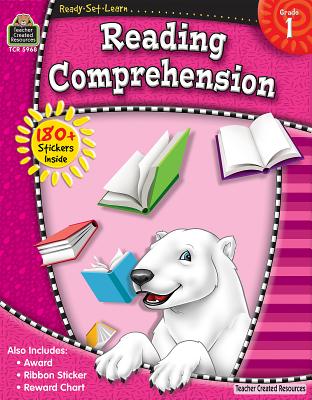 Ready-Set-Learn: Reading Comprehension, Grade 1 [With 150+ Stickers] By Teacher Created Resources Cover Image