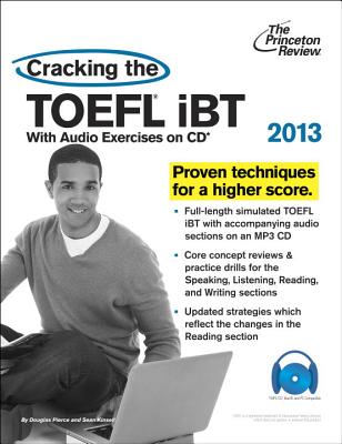 Cracking the TOEFL iBT with CD, 2013 Edition Cover