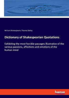 Cover for Dictionary of Shakespearian Quotations