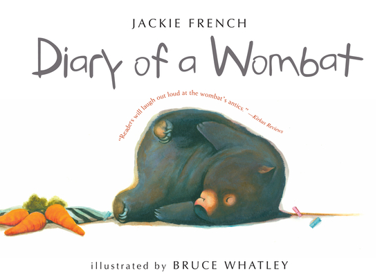 Diary of a Wombat By Jackie French, Bruce Whatley (Illustrator) Cover Image