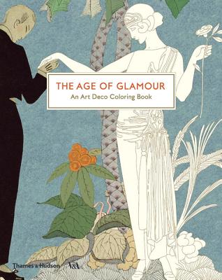 The Age of Glamour: An Art Deco Coloring Book By V&A Cover Image