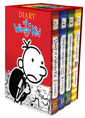 Diary of a Wimpy Kid Box of Books 1-4 By Jeff Kinney Cover Image