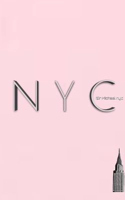 NYC iconic Chrysler building powder pink creative blank journal $ir Michael designer limited edition: NYC iconic Chrysler building powder pink creativ By Michael Huhn Cover Image