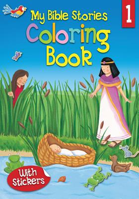 My Bible Stories Coloring Book 1 By Juliet David, Lucy Barnard (Illustrator) Cover Image