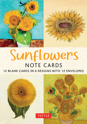 Sunflowers - 12 Blank Note Cards (9780804856690) - Tuttle Publishing