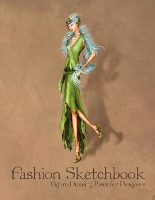 Fashion Sketchbook Figure Drawing Poses for Designers Fashion sketch  templates with 1930 vintage style floral design dress illustration  Paperback  Village Books Building Community One Book at a Time
