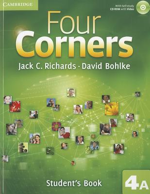 Four Corners Level 4 Student's Book a with Self-Study CD-ROM [With CDROM] Cover Image
