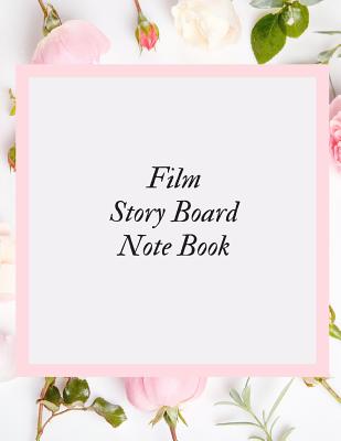 Film Storyboard Notebook: Film Notebook Clapperboard and Frame Sketchbook Template Panel Pages for Storytelling Story Drawing & 4 Frames Per Pag Cover Image
