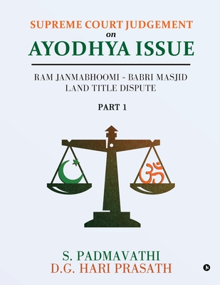 Supreme Court Judgement On Ayodhya Issue - Part 1: Ram Janmabhoomi - Babri Masjid Land Title Dispute Cover Image