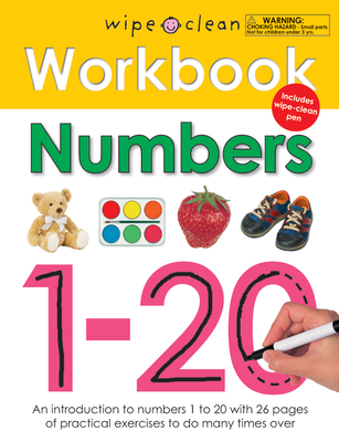 Wipe Clean Workbook Numbers 1-20 (Wipe Clean Learning Books) Cover Image