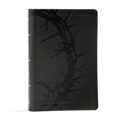 Cover for KJV Large Print Personal Size Reference Bible, Charcoal Leathertouch