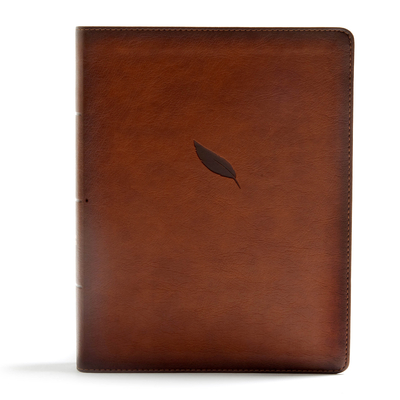 Cover for CSB Legacy Notetaking Bible, Tan LeatherTouch