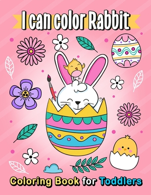 Download I Can Color Rabbit Coloring Book For Toddlers Cute Coloring Pages For Kids Paperback Eight Cousins Books Falmouth Ma