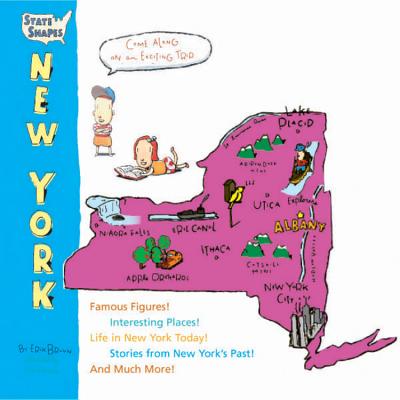 State Shapes: New York By Erik Bruun, Rick Peterson (Illustrator) Cover Image