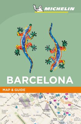 Michelin Barcelona Map & Guide (Michelin Map & Guide) By Michelin Cover Image