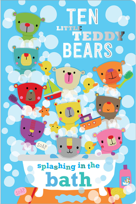 Ten Little Teddy Bears Splashing in the Bath Cover Image