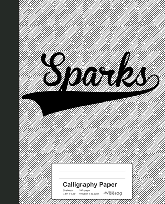 Calligraphy Paper: SPARKS Notebook By Weezag Cover Image