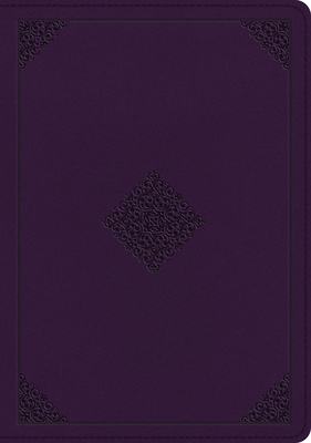 ESV Single Column Journaling Bible, Large Print (Trutone, Lavender, Ornament Design) Cover Image