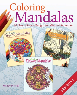 Coloring Mandalas 3-in-1 Pack Cover Image
